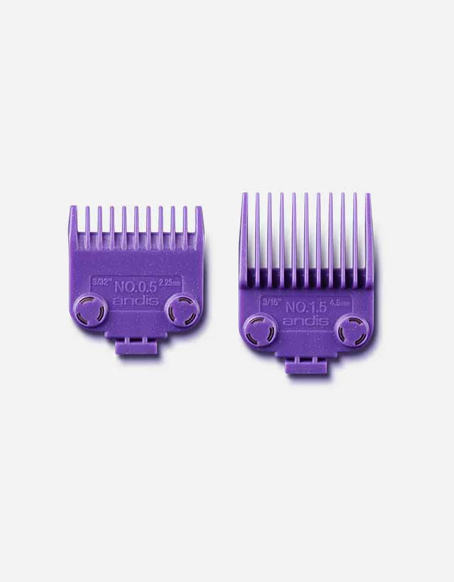 Andis - Master® Dual Magnetic Comb Set, Dual Pack 0.5 & 1.5 - Image 4