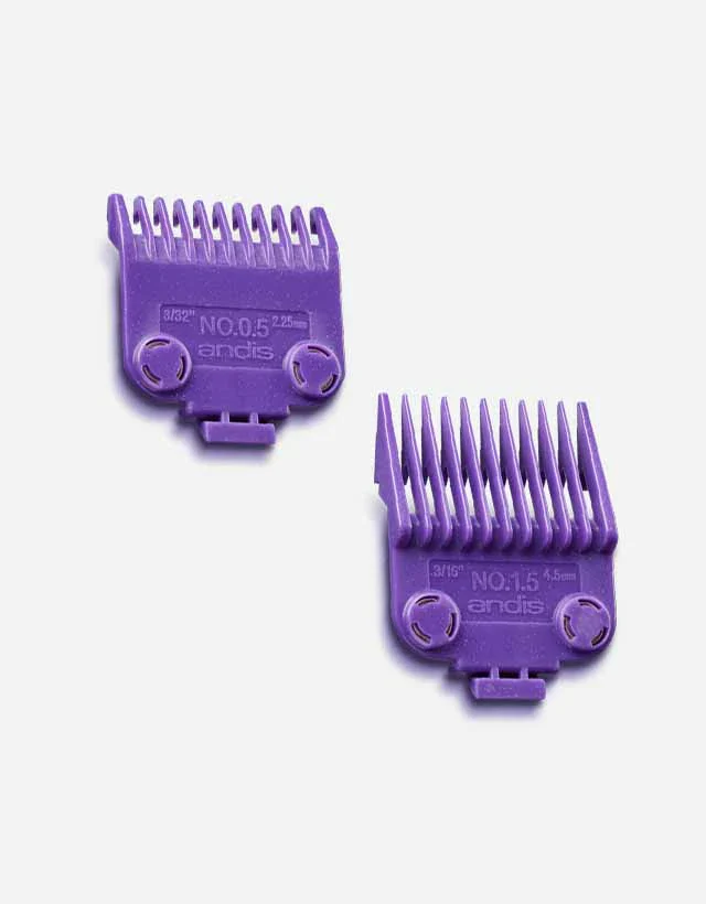 Andis - Master® Dual Magnetic Comb Set, Dual Pack 0.5 & 1.5 - Image 5