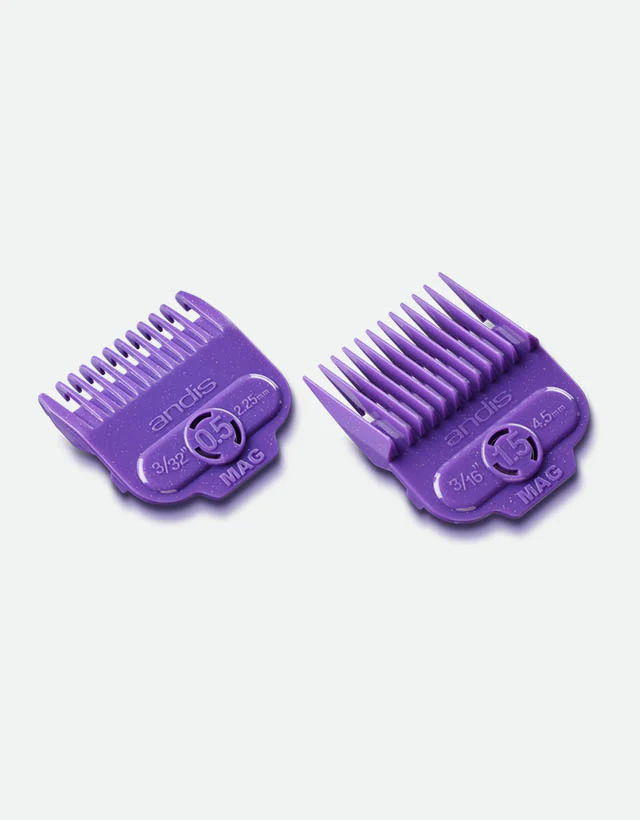 Andis - Single Magnetic Comb Set, Dual Pack 0.5 & 1.5 - Image 4