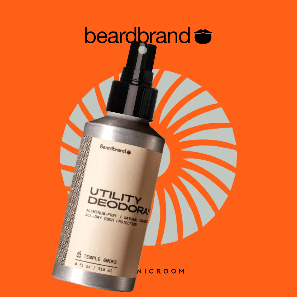 Beardbrand - Utility Deodorant, Temple Smoke, 118ml - Image 3