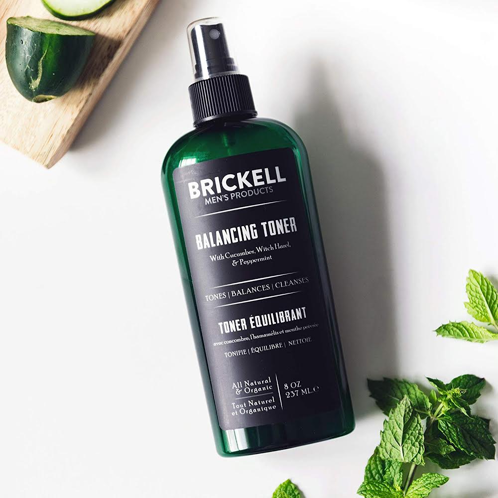 Brickell Men's Products - Balancing Toner for Men, 237ml - Image 2