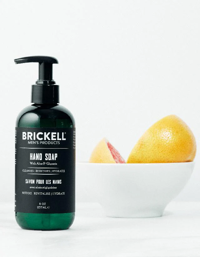 Brickell Men's Products - Cedarwood & Rain Hand Soap, 273ml - Image 3