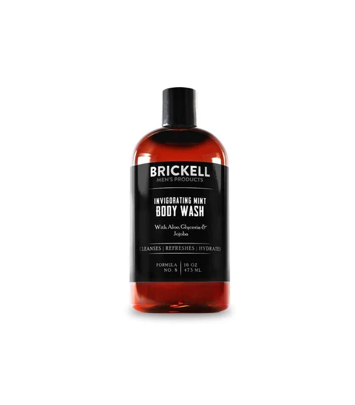 Brickell Men's Products - Invigorating Mint Body Wash, 473ml - Image 4