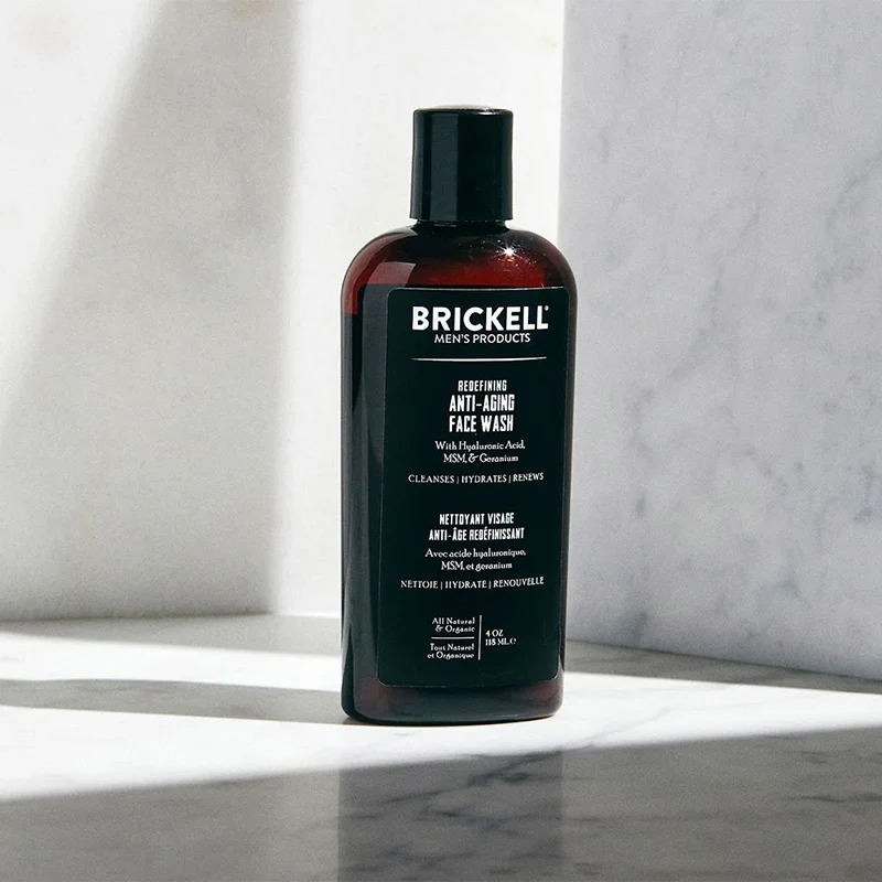 Brickell Men's Products - Redefining Anti-Aging Face Wash, 118ml - Image 2