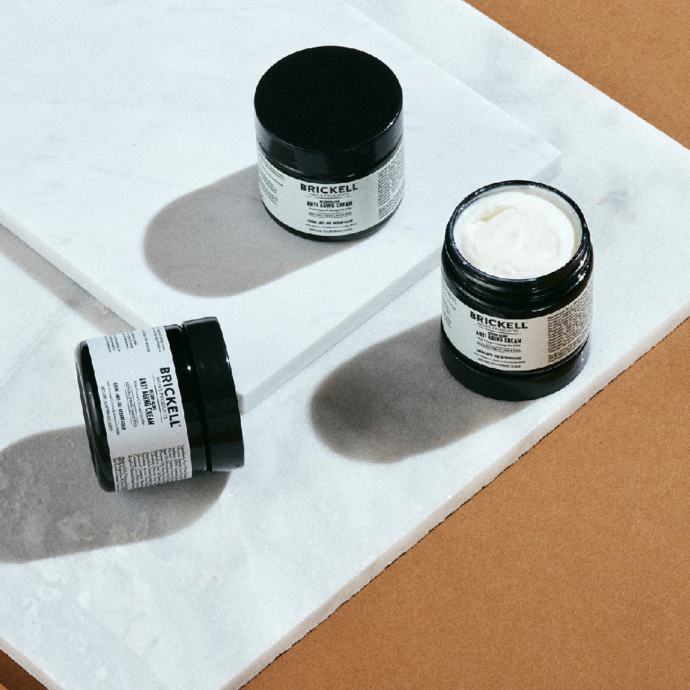 Brickell Men's Products - Resurfacing Anti-Aging Cream For Men