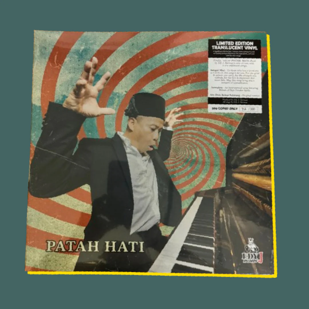 Edy J. Herwan - Patah Hati [LP, Translucent, Edy J Records] - Image 4