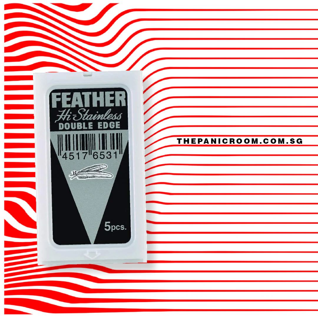 Feather - Hi-Stainless Double Edge Razor Blades, 100 Blades - Image 3