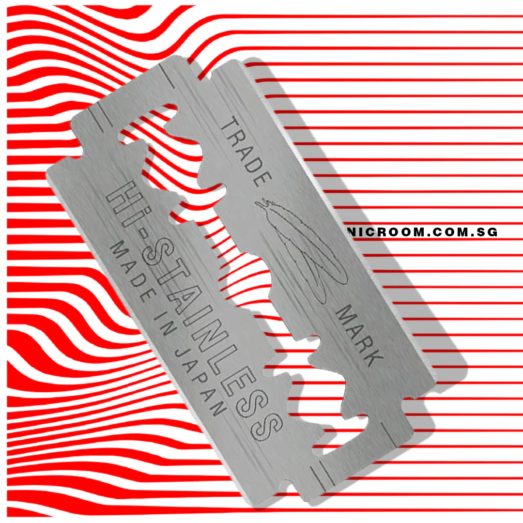 Feather - Hi-Stainless Double Edge Razor Blades, 100 Blades - Image 4