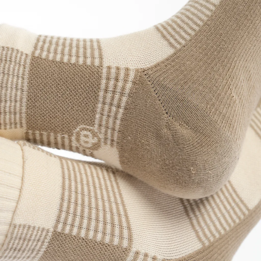 GOODPAIRSOCKS - Late For Summer, Beige Sand - Image 3