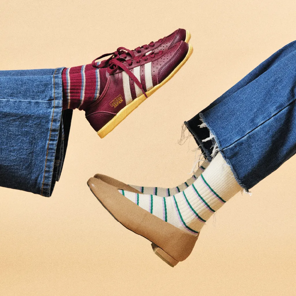 GOODPAIRSOCKS - Late For Summer, OffWhite Taronilla - Image 4