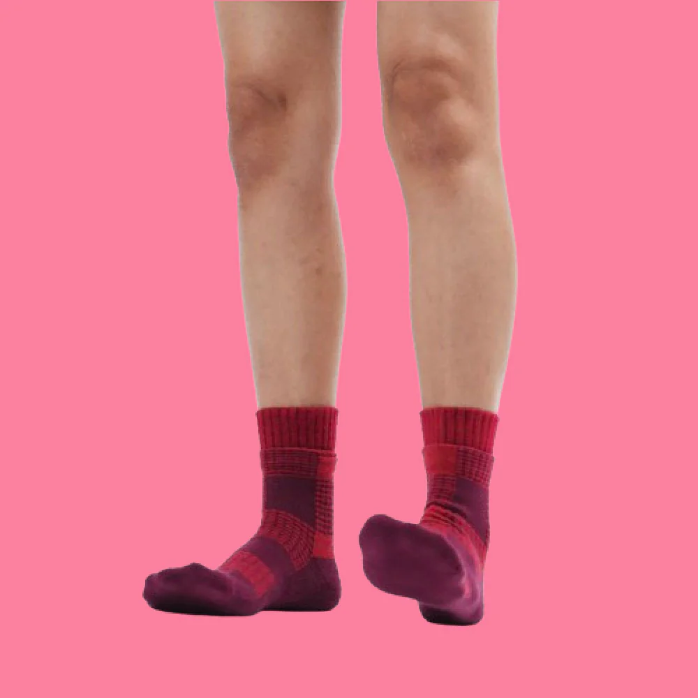 GOODPAIRSOCKS - Late For Summer, Red Bandung - Image 2