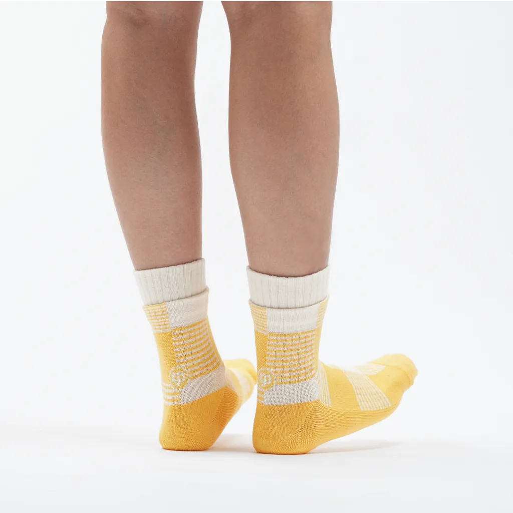 GOODPAIRSOCKS - Late For Summer, Yellow Limau - Image 3