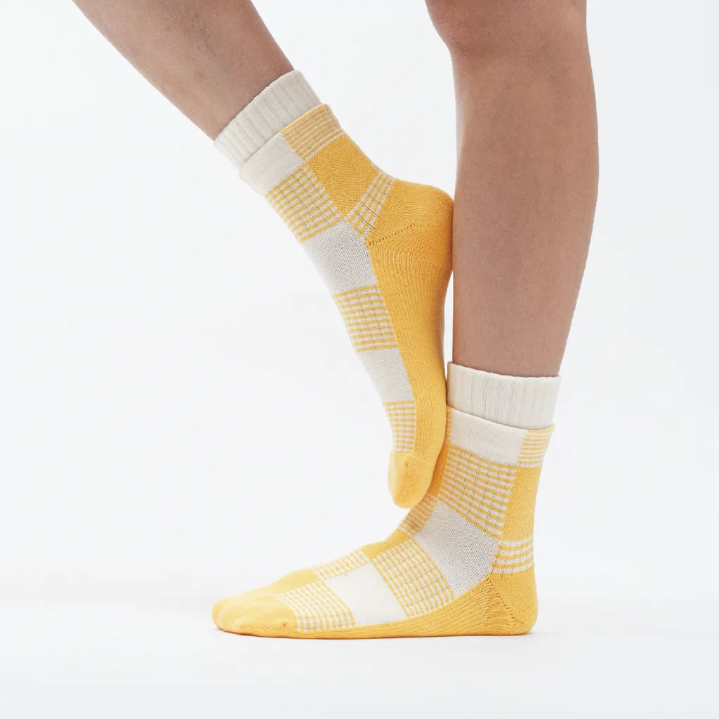 GOODPAIRSOCKS - Late For Summer, Yellow Limau - Image 4