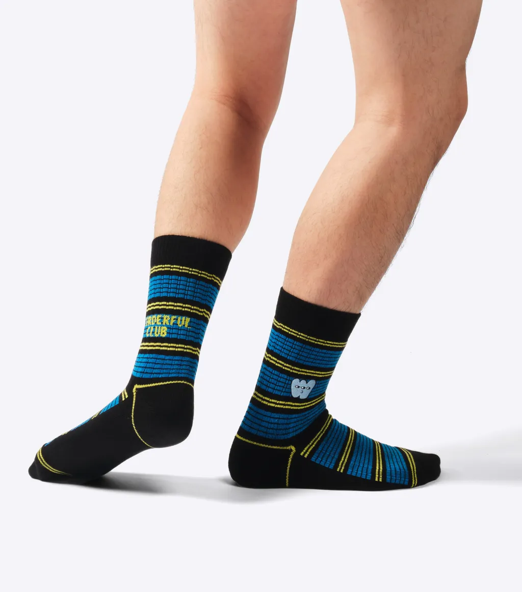 GOODPAIRSOCKS - WAWW, Chill Black - Image 6