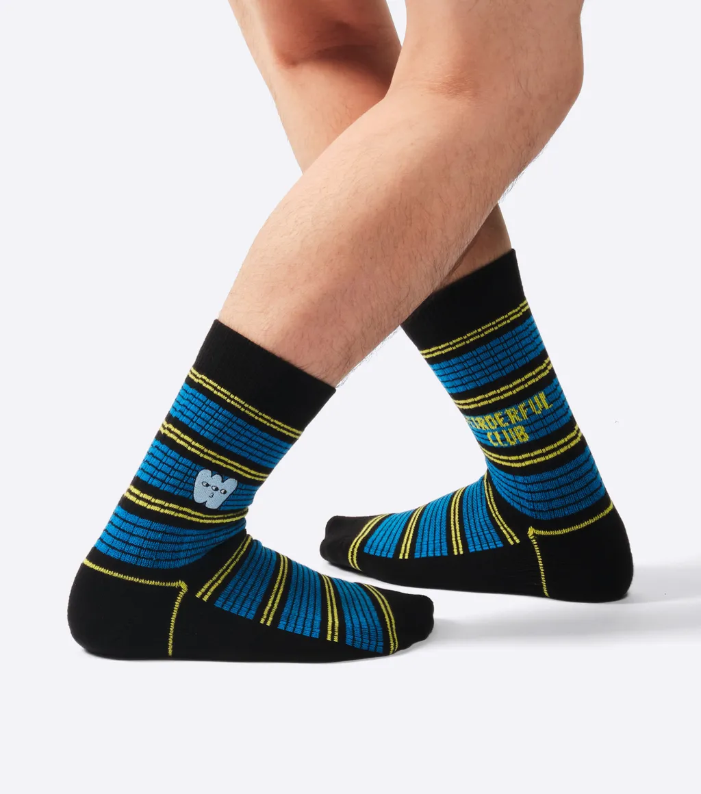 GOODPAIRSOCKS - WAWW, Chill Black - Image 7