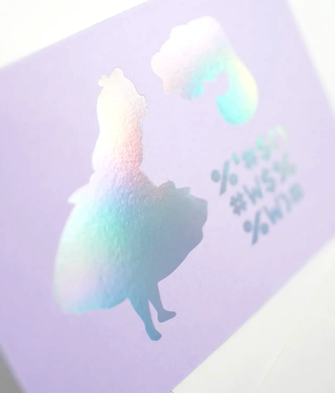 Hrvst.Store - Alice in Wonderland Greeting Card, A6, Letterpress - Image 4