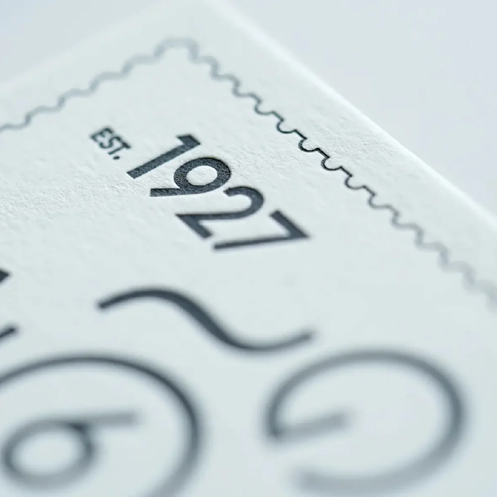 Hrvst.Store - Futura Postcard, A6, Letterpress - Image 3