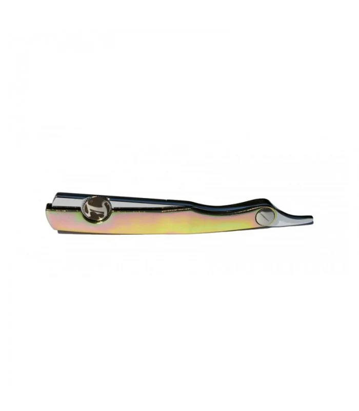 Irving Barber Co. - Chrome / Yellow Zinc Razor - Image 3
