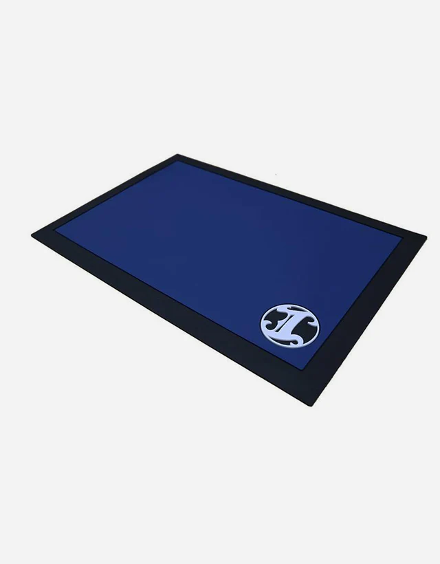 Irving Barber Co. - Work Station Mat, Blue
