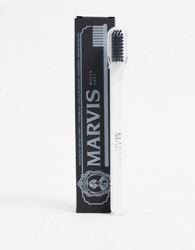 Marvis - Soft Toothbrush, White - Image 3