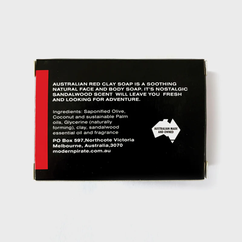 Modern Pirate - Australian Red Clay Face/Body Soap - Image 3