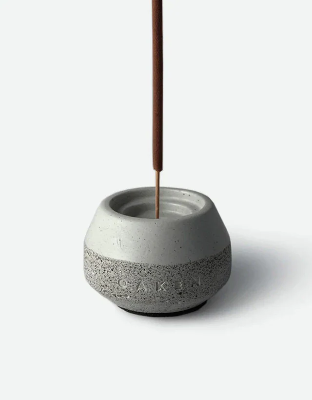Oaken Lab - Oaken x Conture Concrete Incense Holder Set, Conservatory, 10 Sticks - Image 4