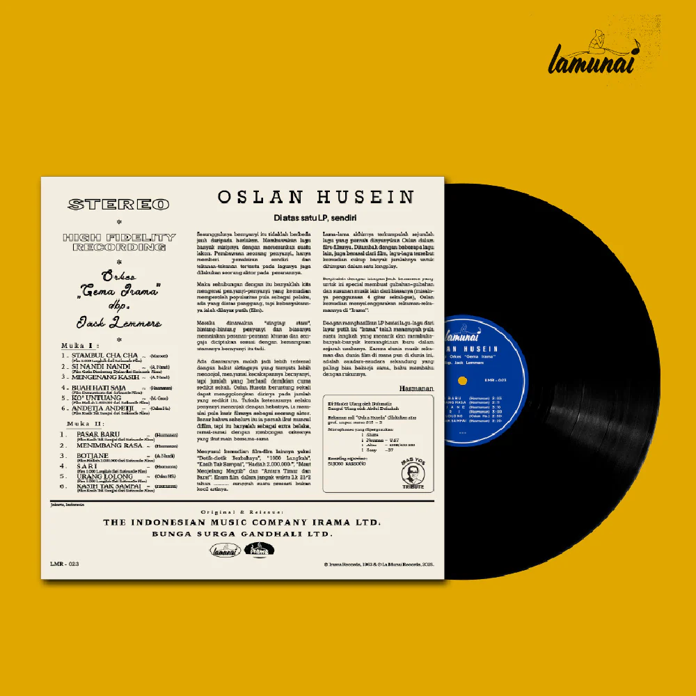 Oslan Husein - Self-Titled [LP, La Munai] - Image 2