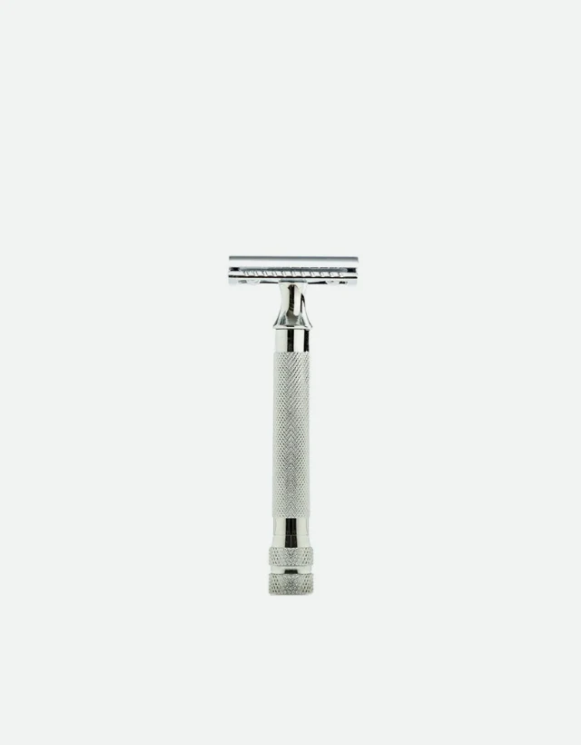 Parker - 91R Safety Razor, 3 piece, Heavyweight, Chrome Finish Handle - Image 4
