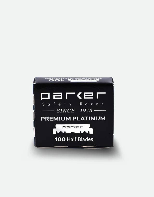 Parker - Premium Platinum Pre-Cut Single Edge Razor Blades, 100 Half Blades - Image 2