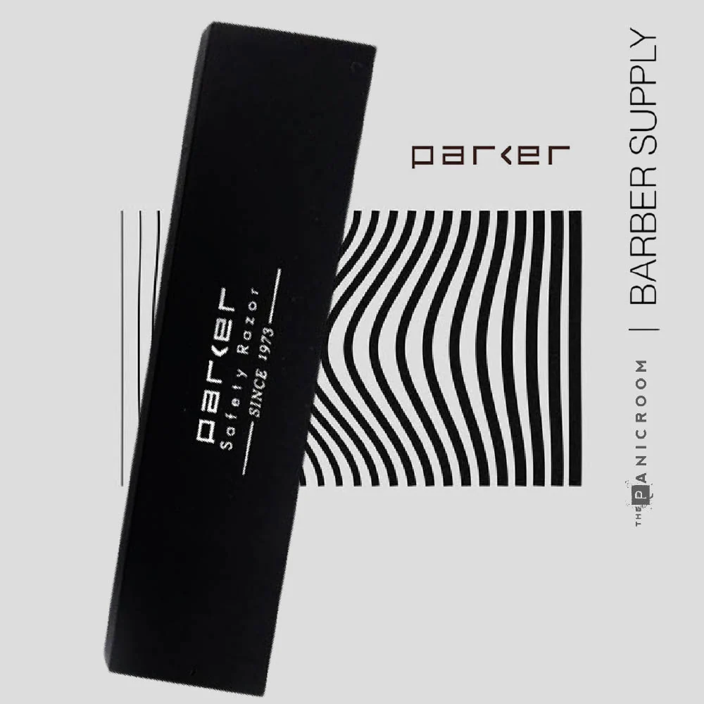 Parker - PTW Straight Razor, Push Type, White Resin Handle - Image 7