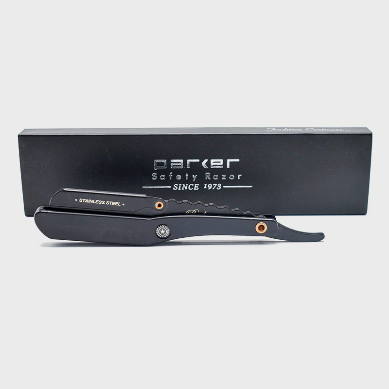 Parker - SRBBA Professional Barber Razor, Clip Type, Black - Image 5