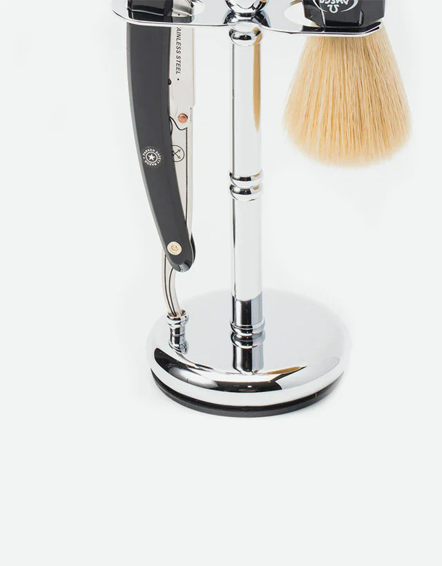 Parker - Chrome Straight Razor and Brush Stand, STRSTD - Image 5