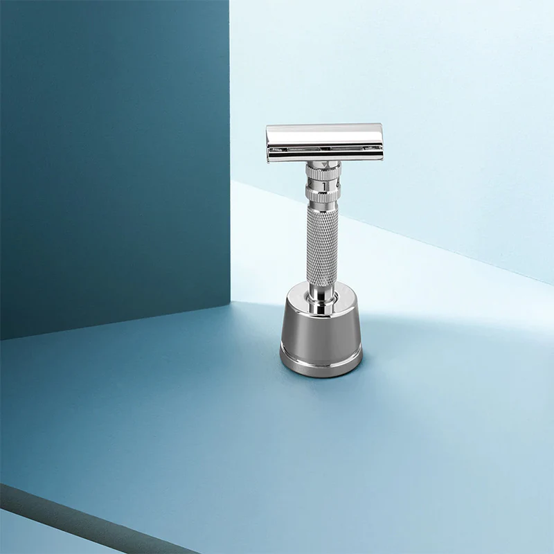 Rockwell Razors - Inkwell Razor Stand, White Chrome - Image 2