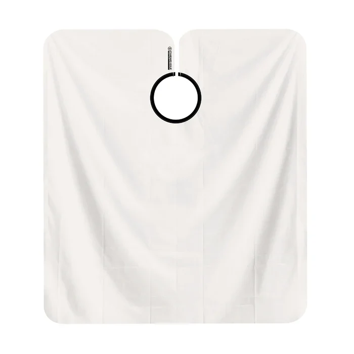 Standard Issue - Barber Cape, Silicone Neck, White - Image 3