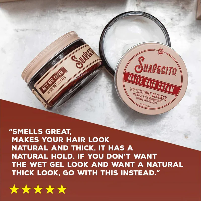 Suavecito - Matte Hair Cream with DHT Blocker, 113g - Image 10