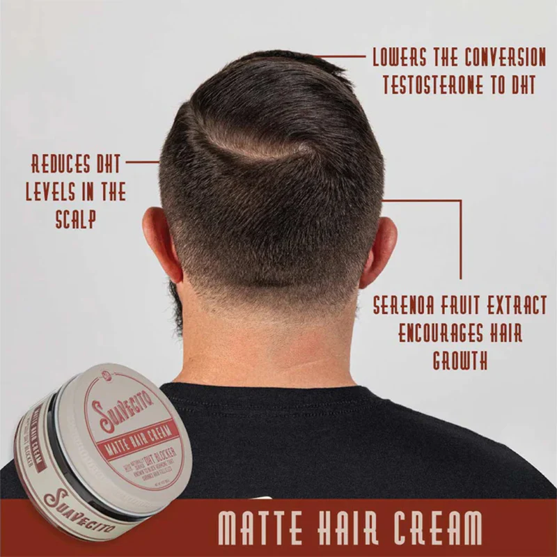 Suavecito - Matte Hair Cream with DHT Blocker, 113g - Image 5