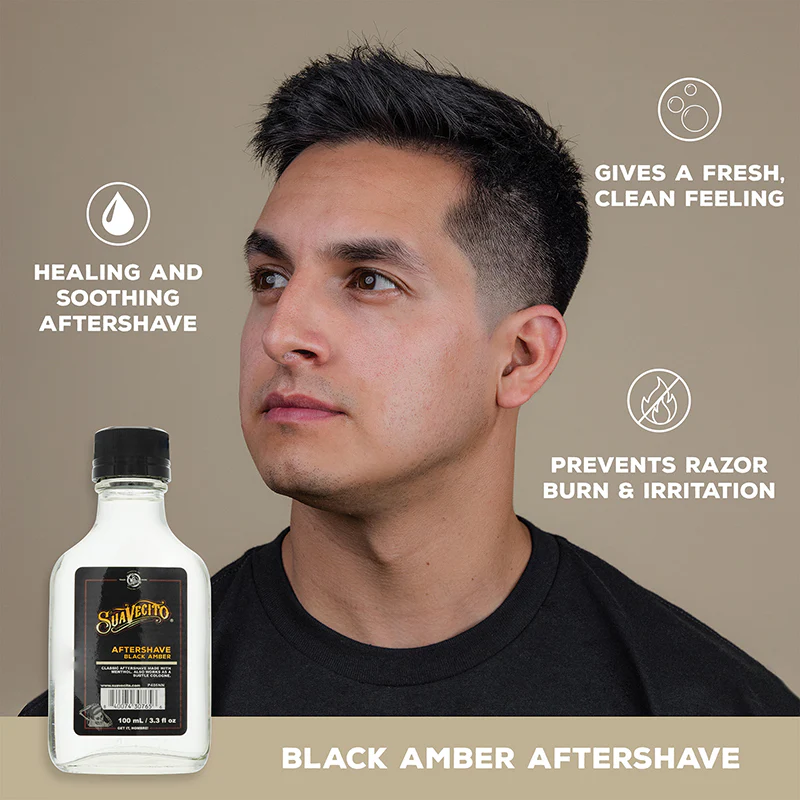 Suavecito - Black Amber Aftershave, 100ml - Image 5