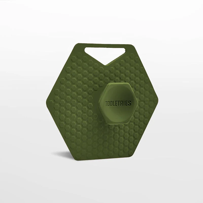 Tooletries - Body Scrubber & Hook, Army Green - Image 5