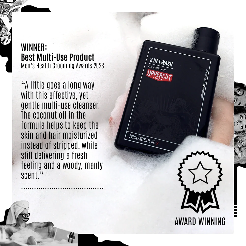 Uppercut Deluxe - 3 in 1 Wash Mini, 30ml - Image 3
