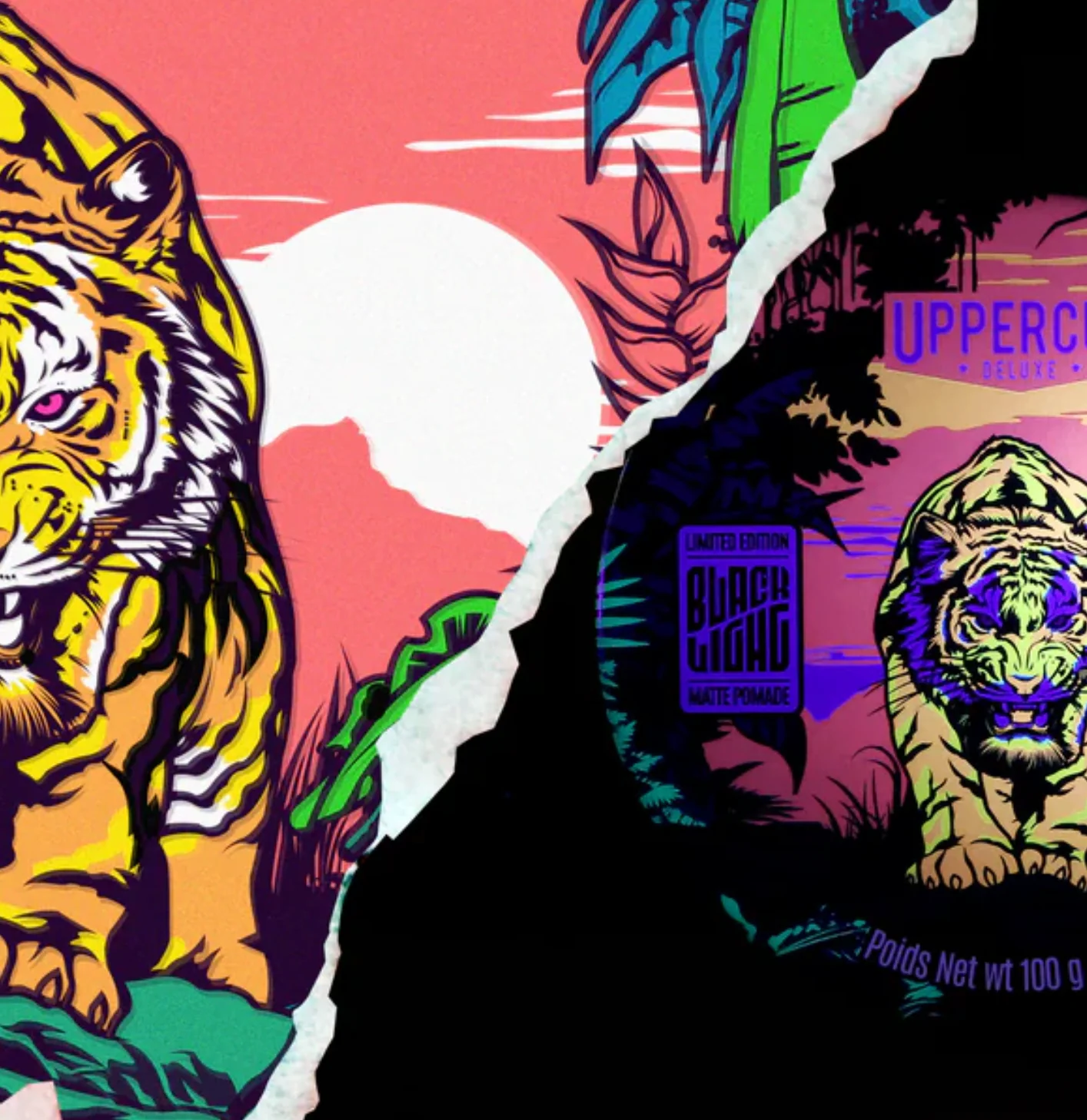 Uppercut Deluxe - Black Light Velvet Poster - Image 3