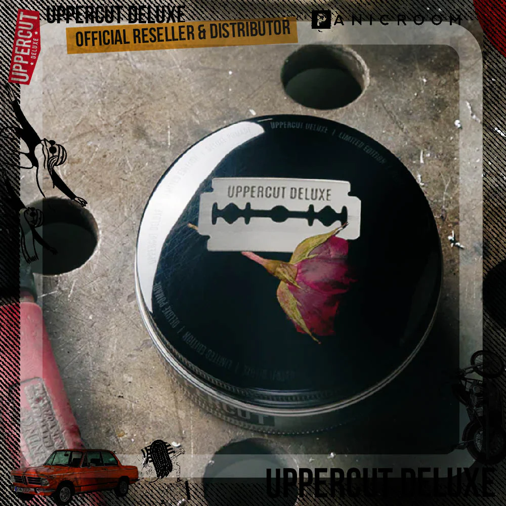 Uppercut Deluxe - Deluxe Pomade, Resin & Rose, 100g