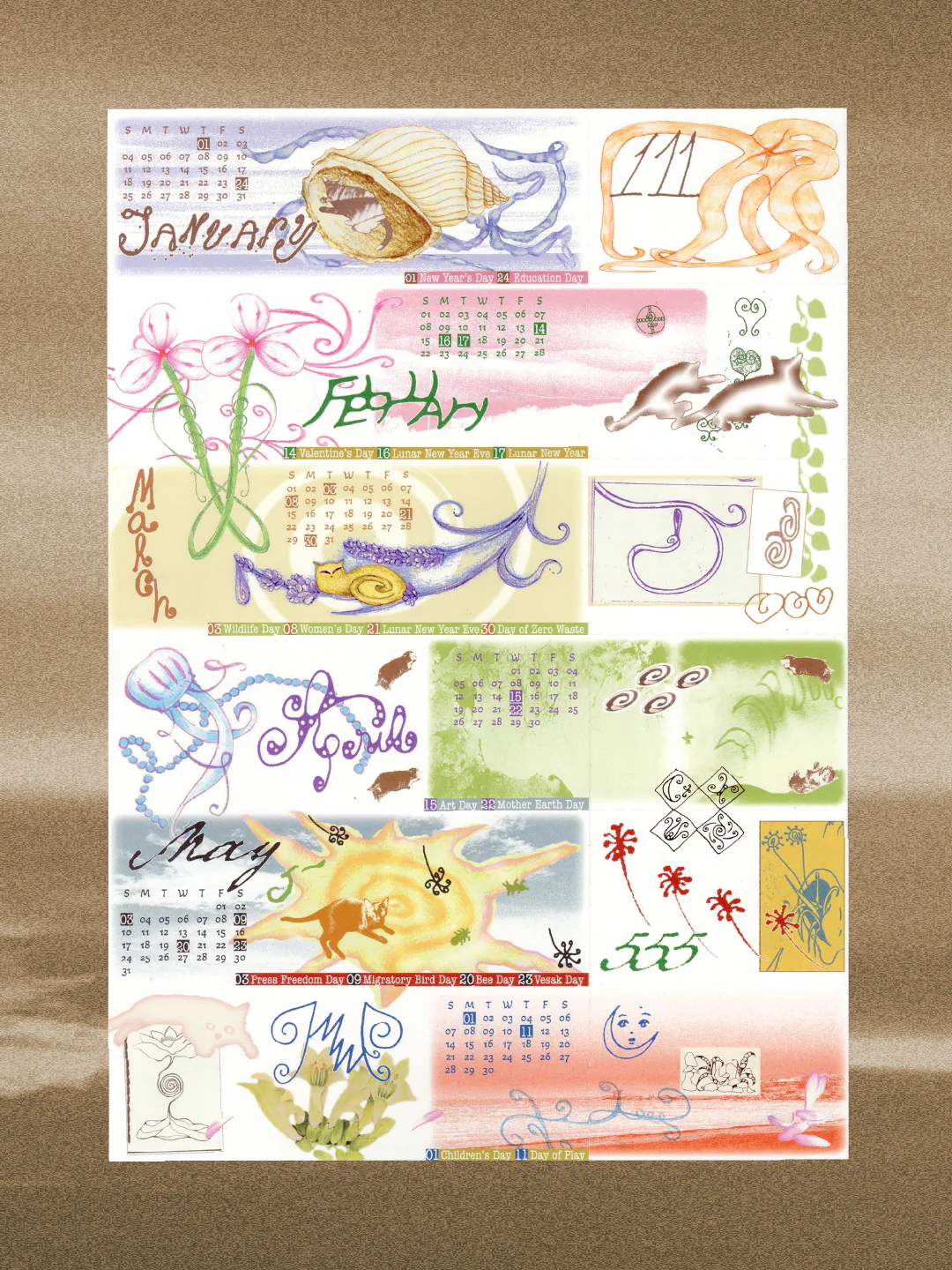 Van Lim x Camtu - 2026 Calendar - Image 6