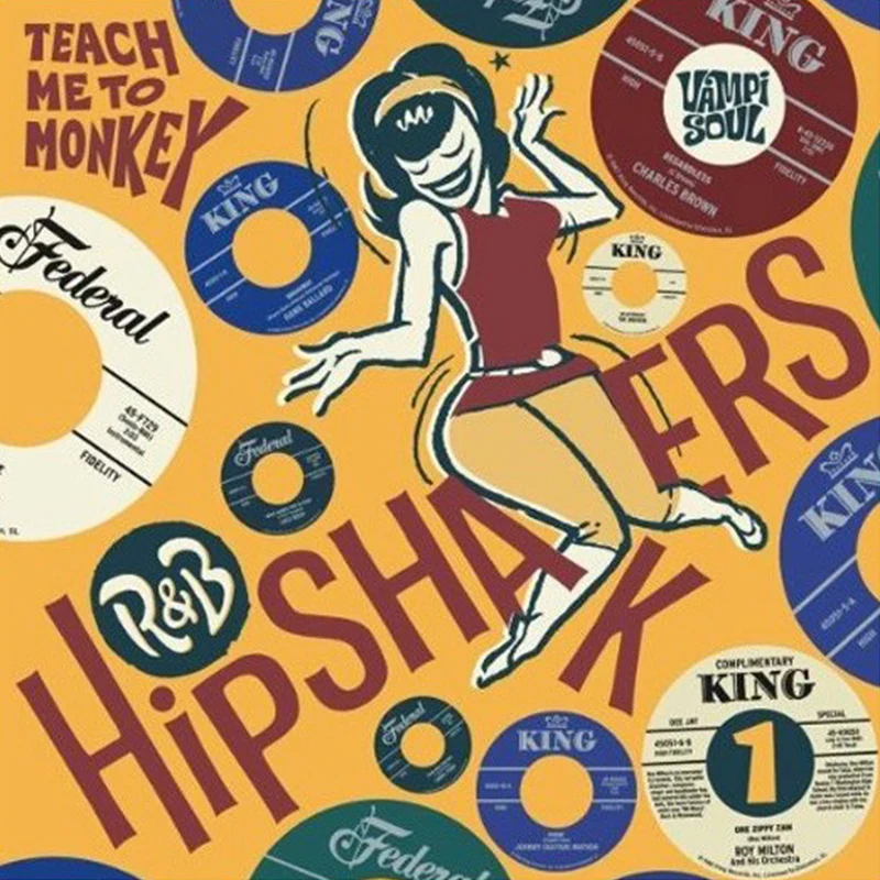 Various Artists - R&B Hipshakers Vol. 1: Teach Me To Monkey [2LP] - Image 2