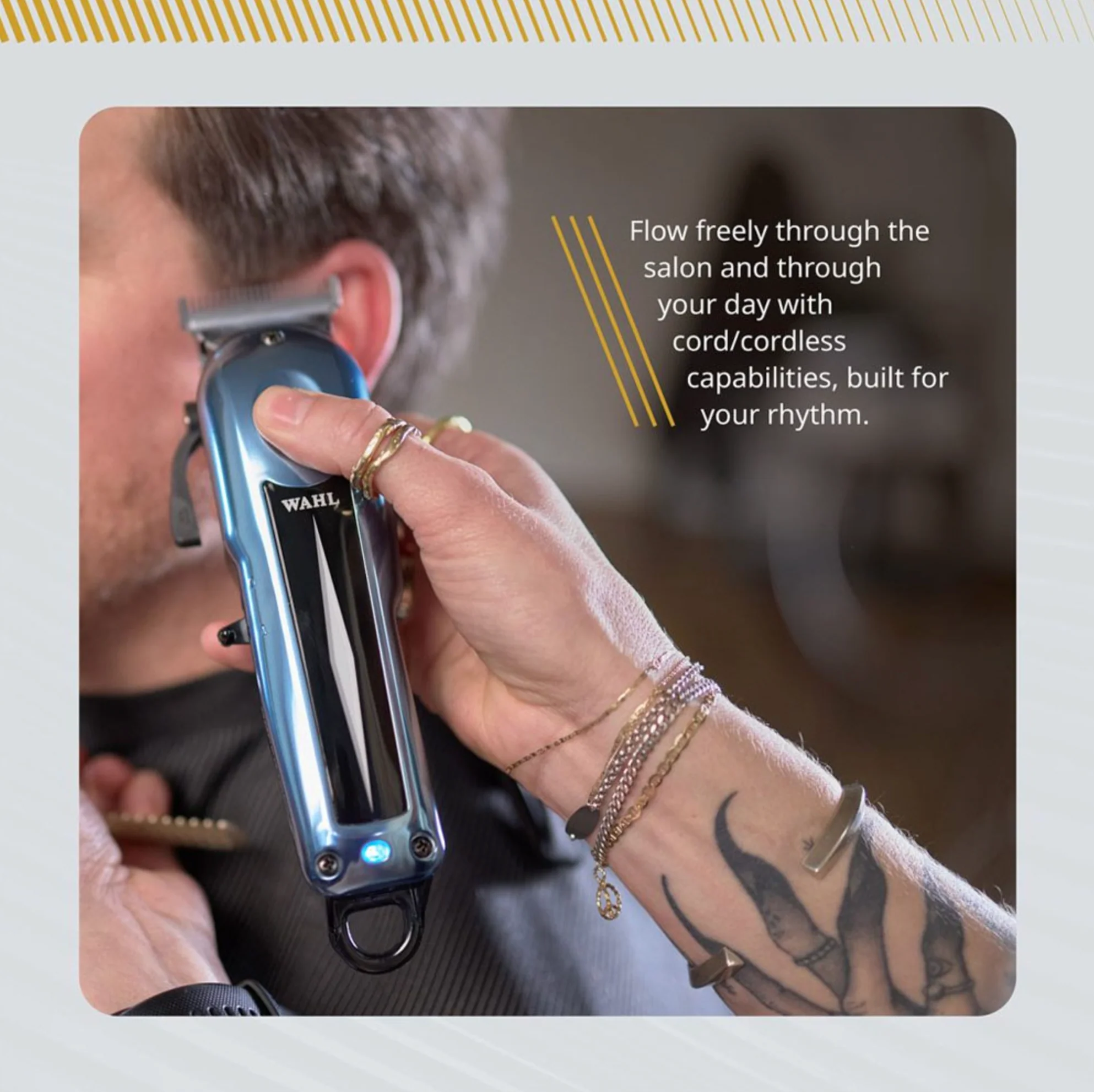 Wahl - Super Taper X, Professional Cord/Cordless Clipper - Image 10