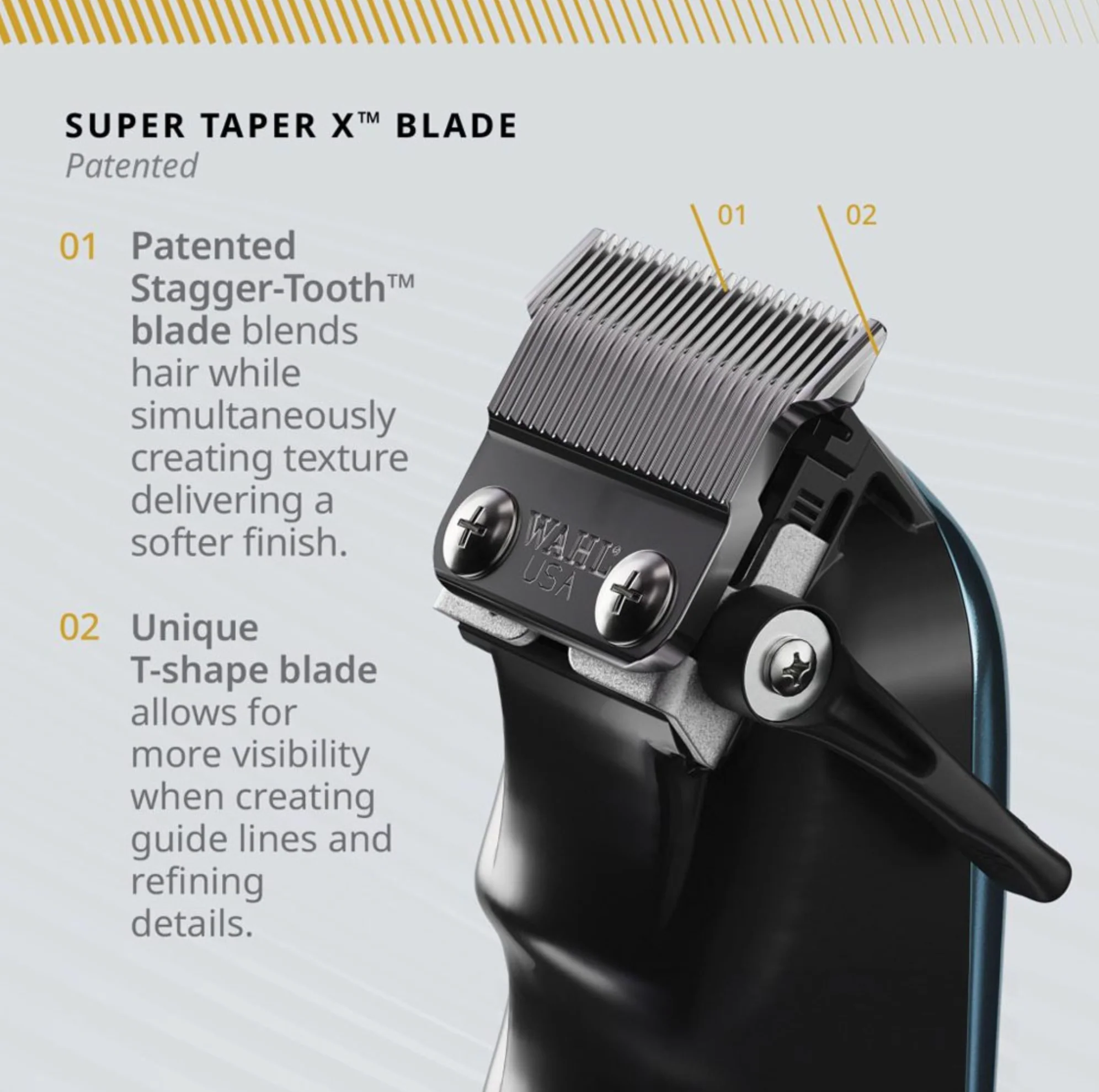Wahl - Super Taper X, Professional Cord/Cordless Clipper - Image 6