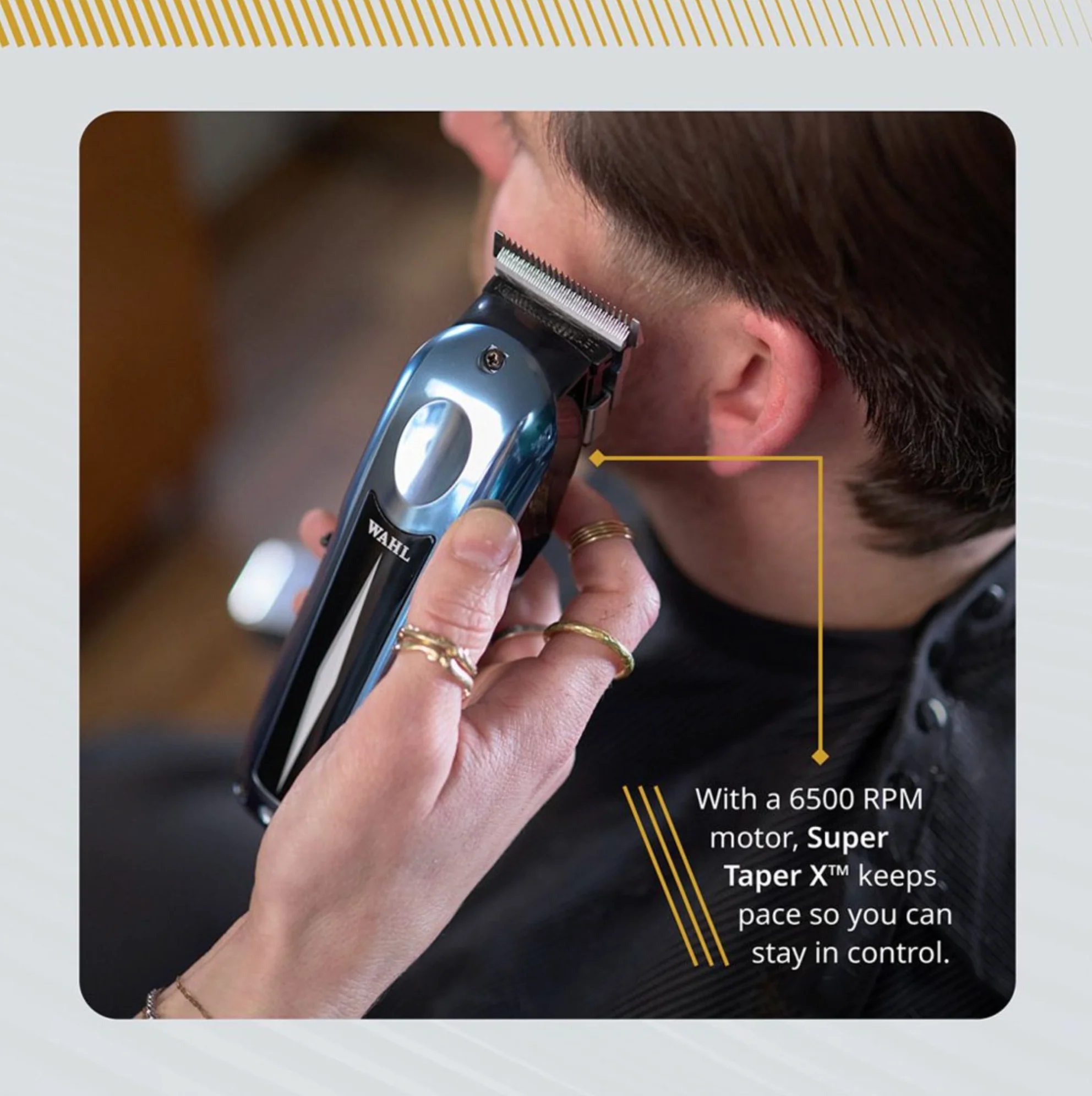 Wahl - Super Taper X, Professional Cord/Cordless Clipper - Image 8